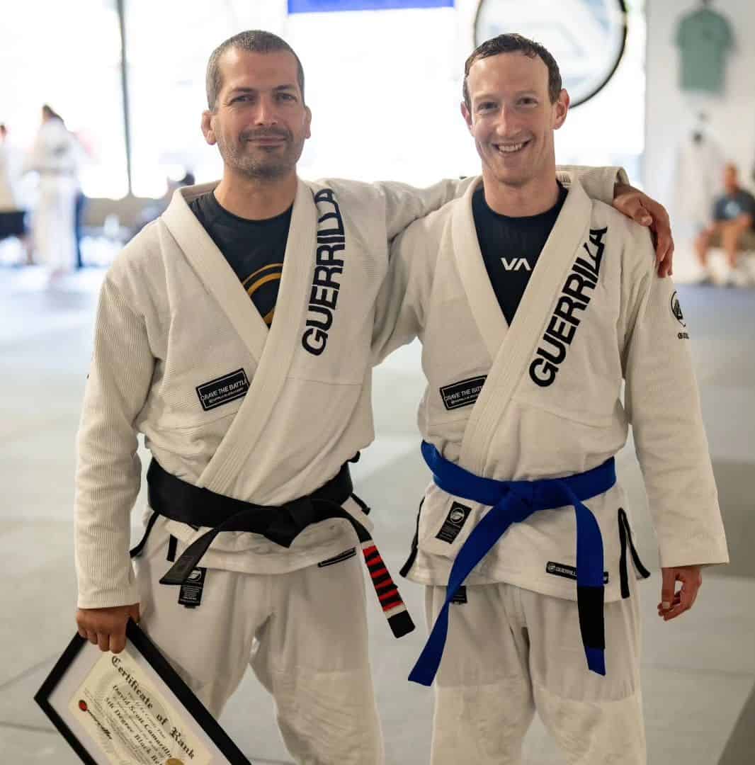 Meta CEO Mark Zuckerberg earns blue belt in Brazilian jiu-jitsu