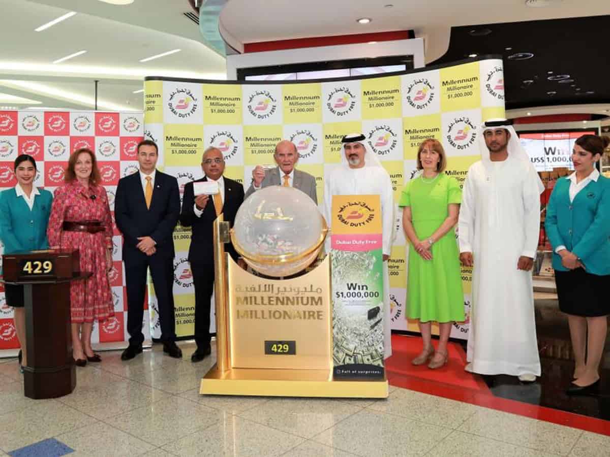 UAE: Indian expat from Mumbai wins Rs 8 cr in Dubai Duty Free draw