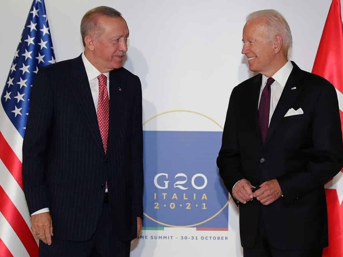 Erdogan, Biden discuss Sweden's NATO bid ahead of summit