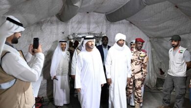 UAE opens field hospital for Sudanese refugees in Chad