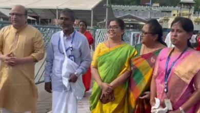 Ahead of Chandrayaan-3 launch, ISRO scientists offer prayers in Tirupati