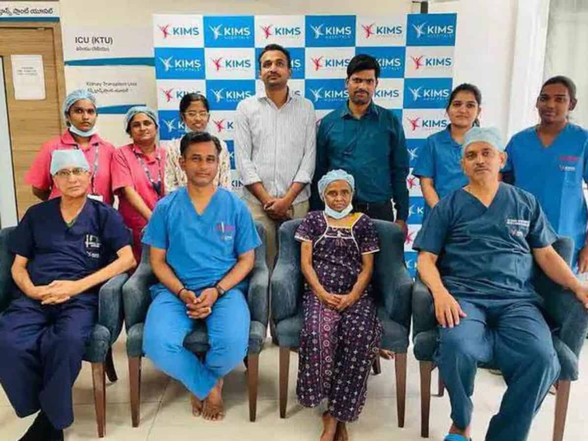 Telangana: Kidney of a 14-month-old transplanted in 58-year old