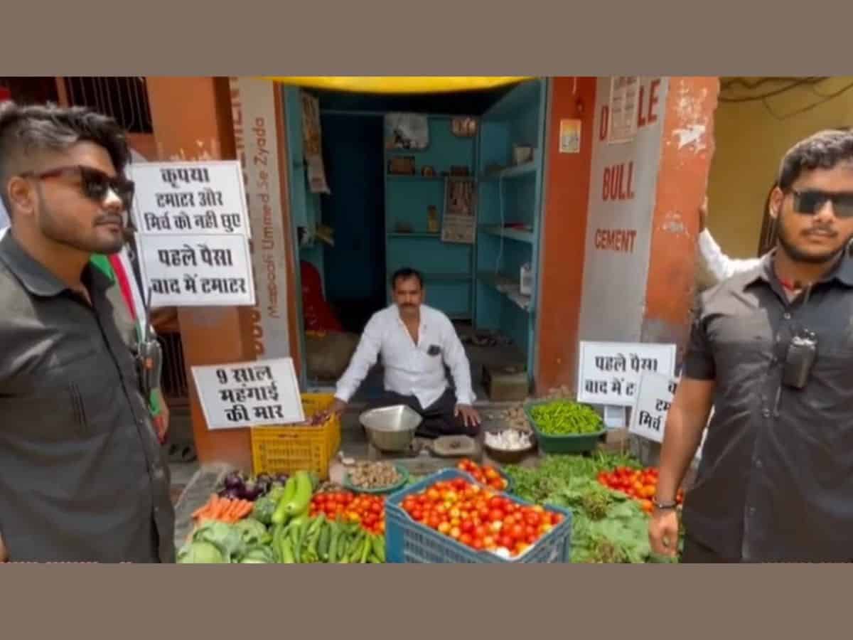 UP: Vendor arrested for ‘bouncer show’ while selling tomatoes