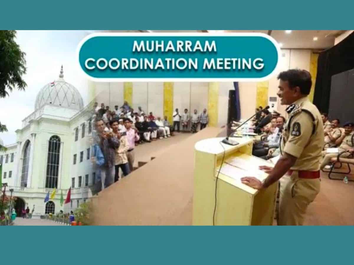 Hyderabad CP holds coordination meeting with Shias ahead of Muharram