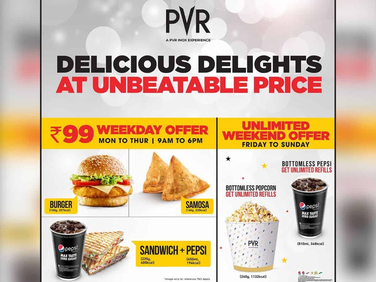 Hyderabad: PVR responds to high 'price' complaint; slashes snack rates