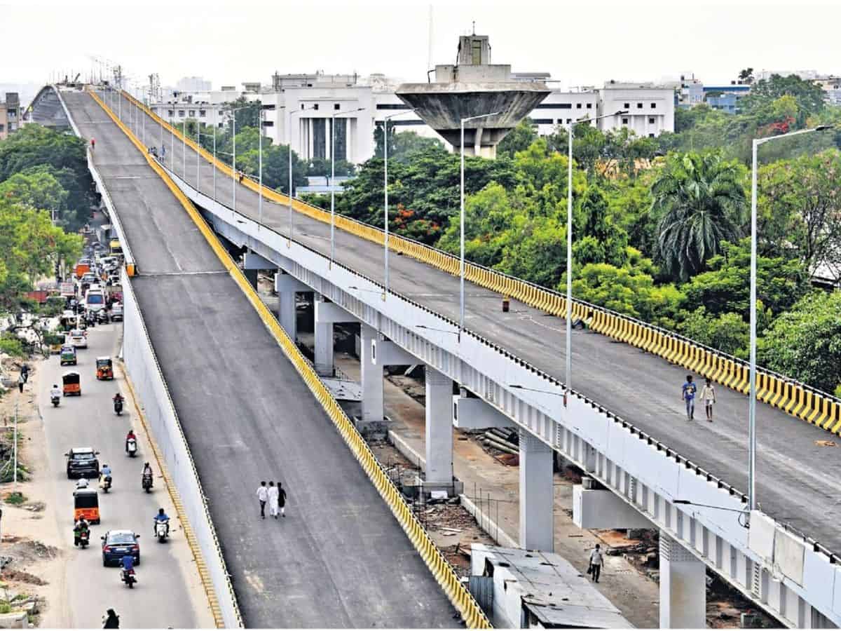 Hyderabad: Indira Park-VST steel bridge to be inaugurated soon