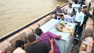 Telangana: 2 gates of Osman Sagar lifted; water released in Musi
