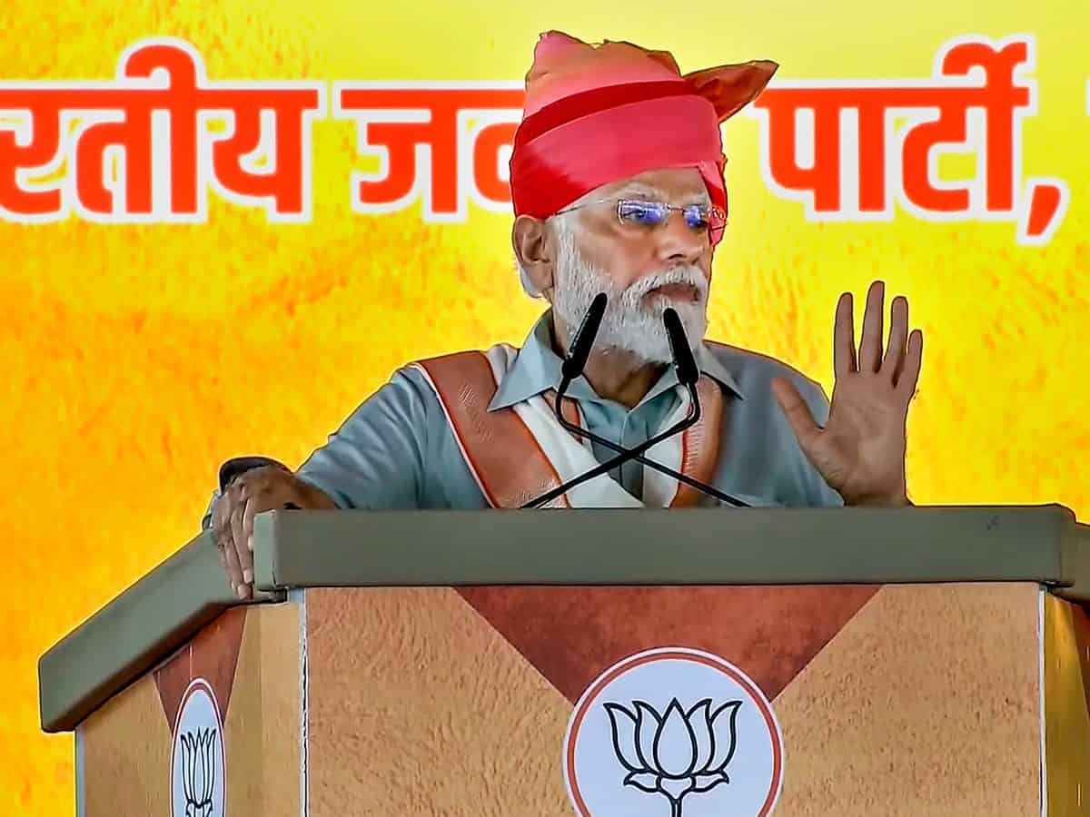 'Red diary' latest product of Cong's 'loot ki dukan', will defeat party in elections: PM Modi in Sikar