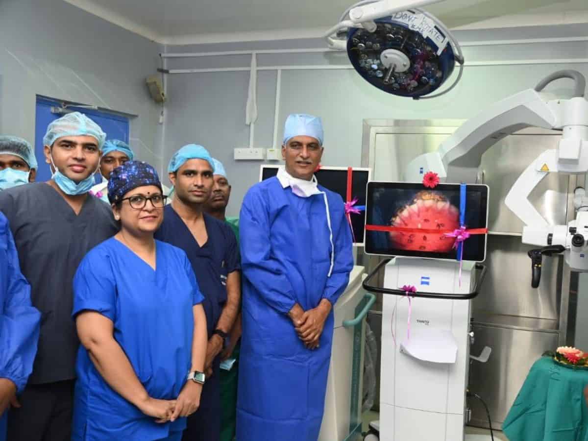 Hyderabad: Rs 35 cr worth robotic surgery system launched at NIMS