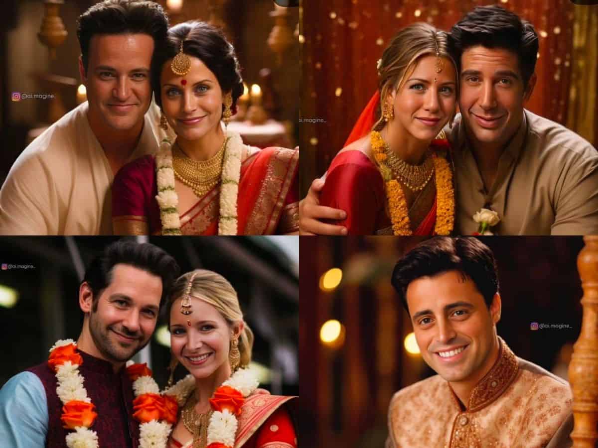 'Friends' actors get Indian makeover; AI-created pictures go viral