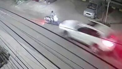 Hyderabad: Biker hit by BMW Banjara Hills; accused on a run