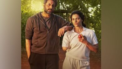 Ghoomer’: Abhishek Bachchan, Saiyami Kher’s first look motion poster out now