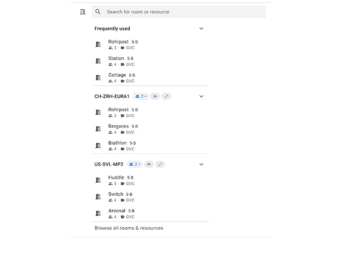 Google Rolling Out Improved Meeting Room Suggestions In Calendar