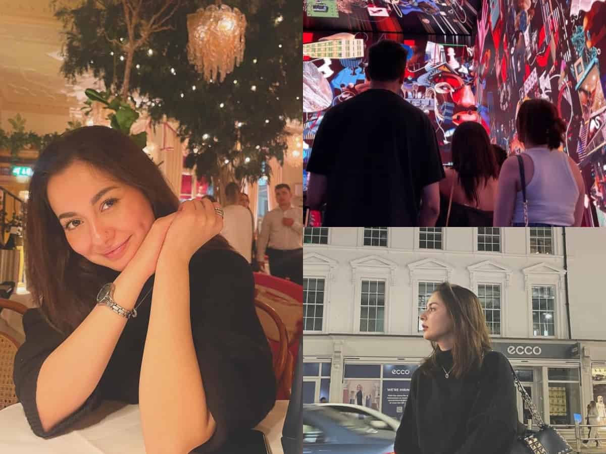 Hania Aamir's stunning London vacation-check out the pictures