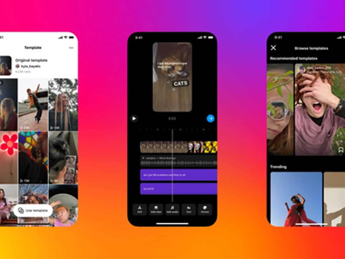 Instagram introduces upgrades to Reels templates