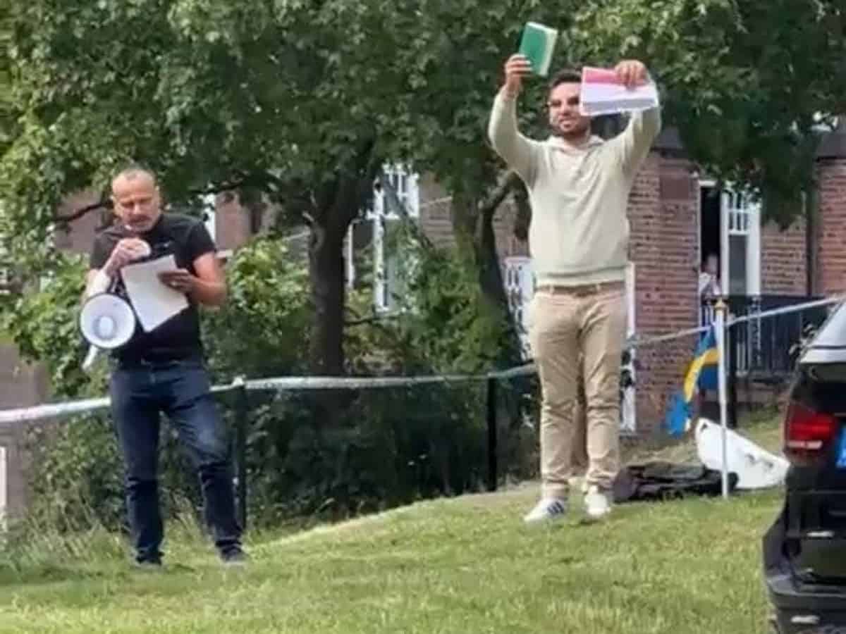 Iraqi man desecrates Quran again in Sweden