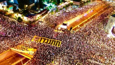 Thousands of Israelis protest for 27th week against judicial overhaul