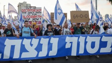 Israelis stage new nationwide protests after judicial overhaul law passed