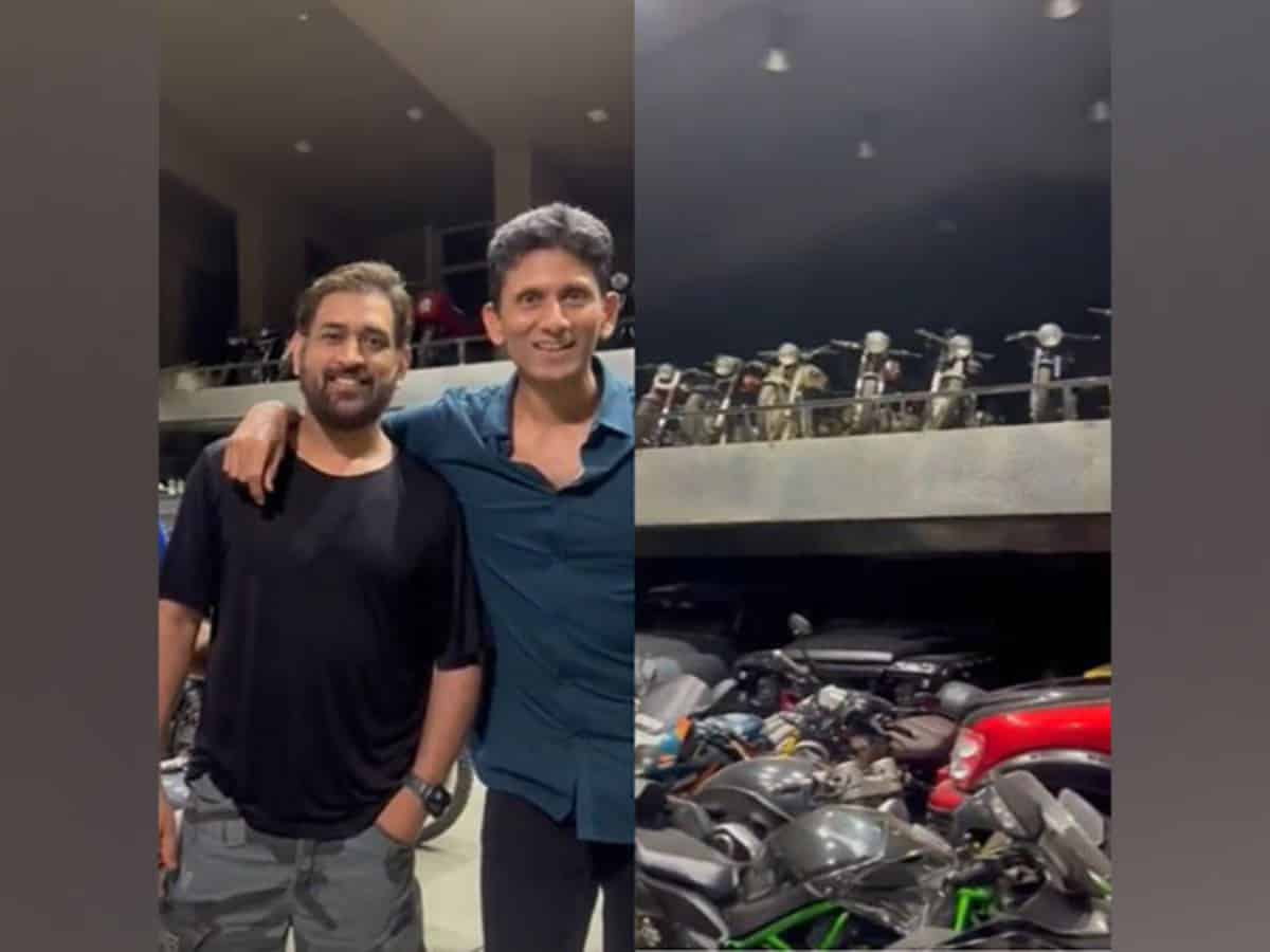 MS Dhoni's bike collection