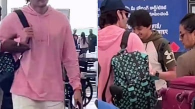 Mahesh Babu, his family spotted in style at Hyd airport [Video]