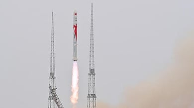 China launches methane-powered rocket ahead of SpaceX