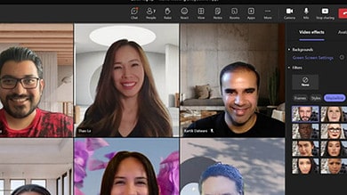 Microsoft Teams getting AI-powered makeup filters