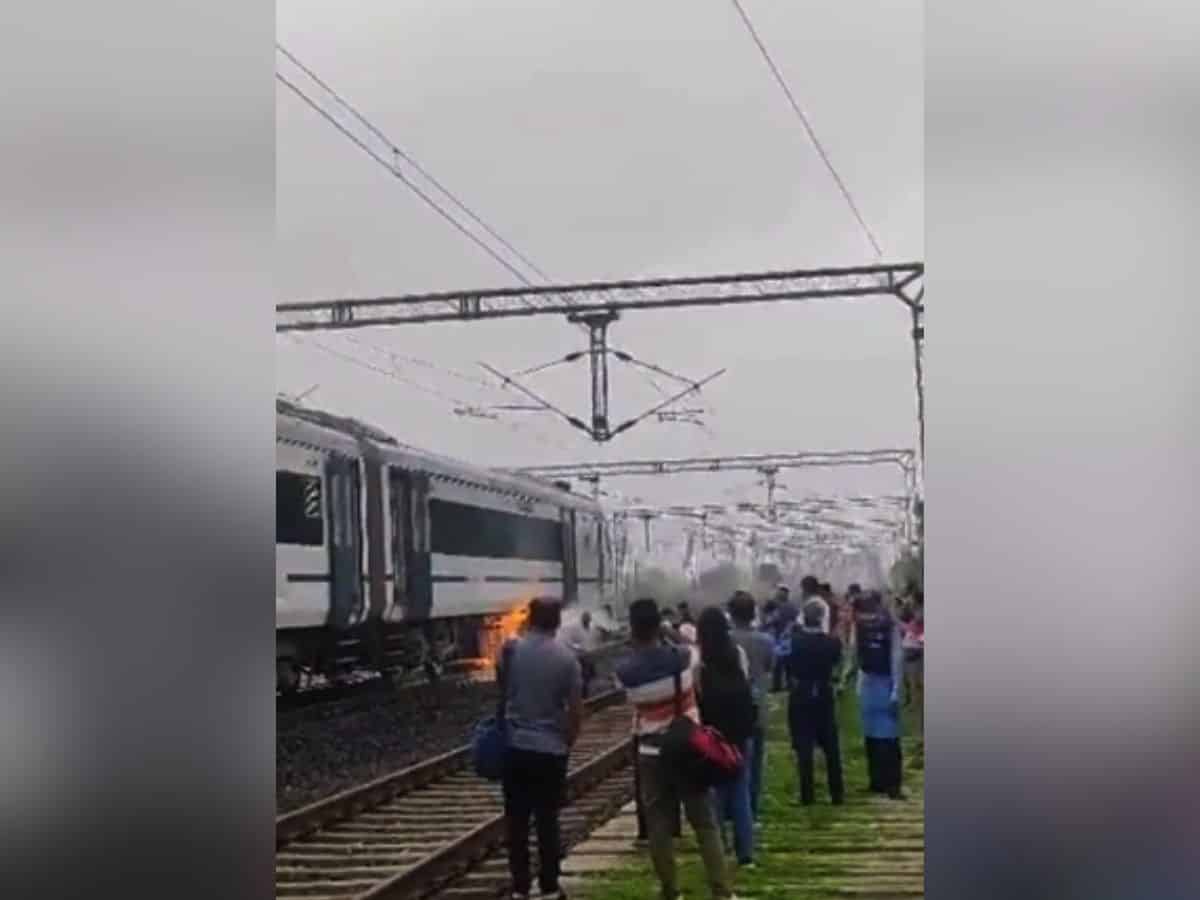 Minor fire in Bhopal-Delhi Vande Bharat Express train