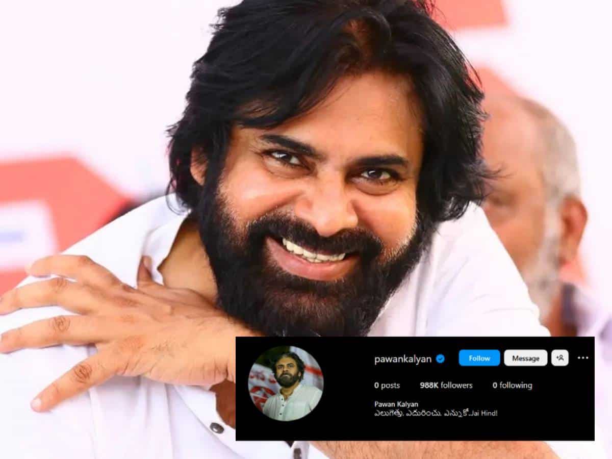 Amid divorce rumours, Pawan Kalyan makes Instagram debut