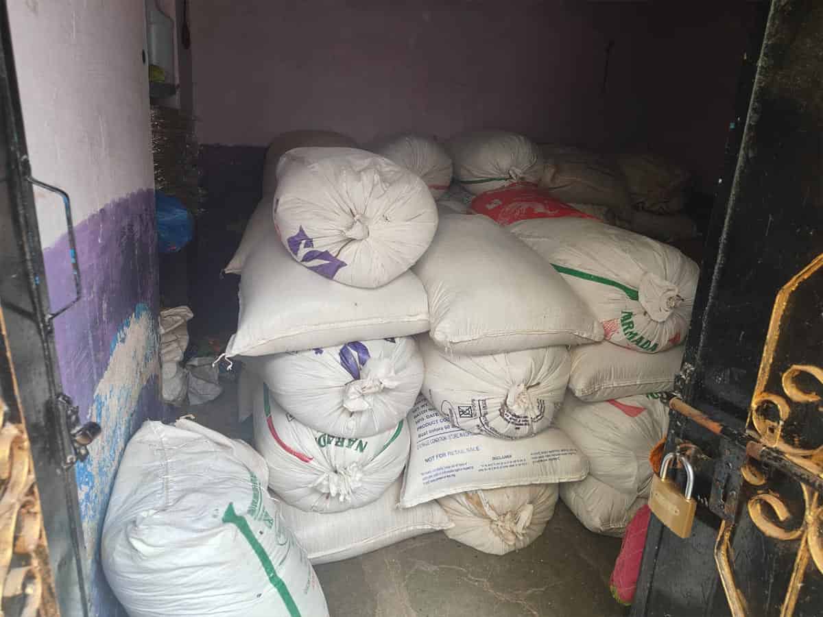 Hyderabad: Woman held, 2.5 tonne PDS wheat seized from her house