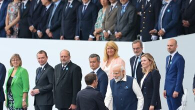 PM Narendra Modi met the President of the French National Assembly