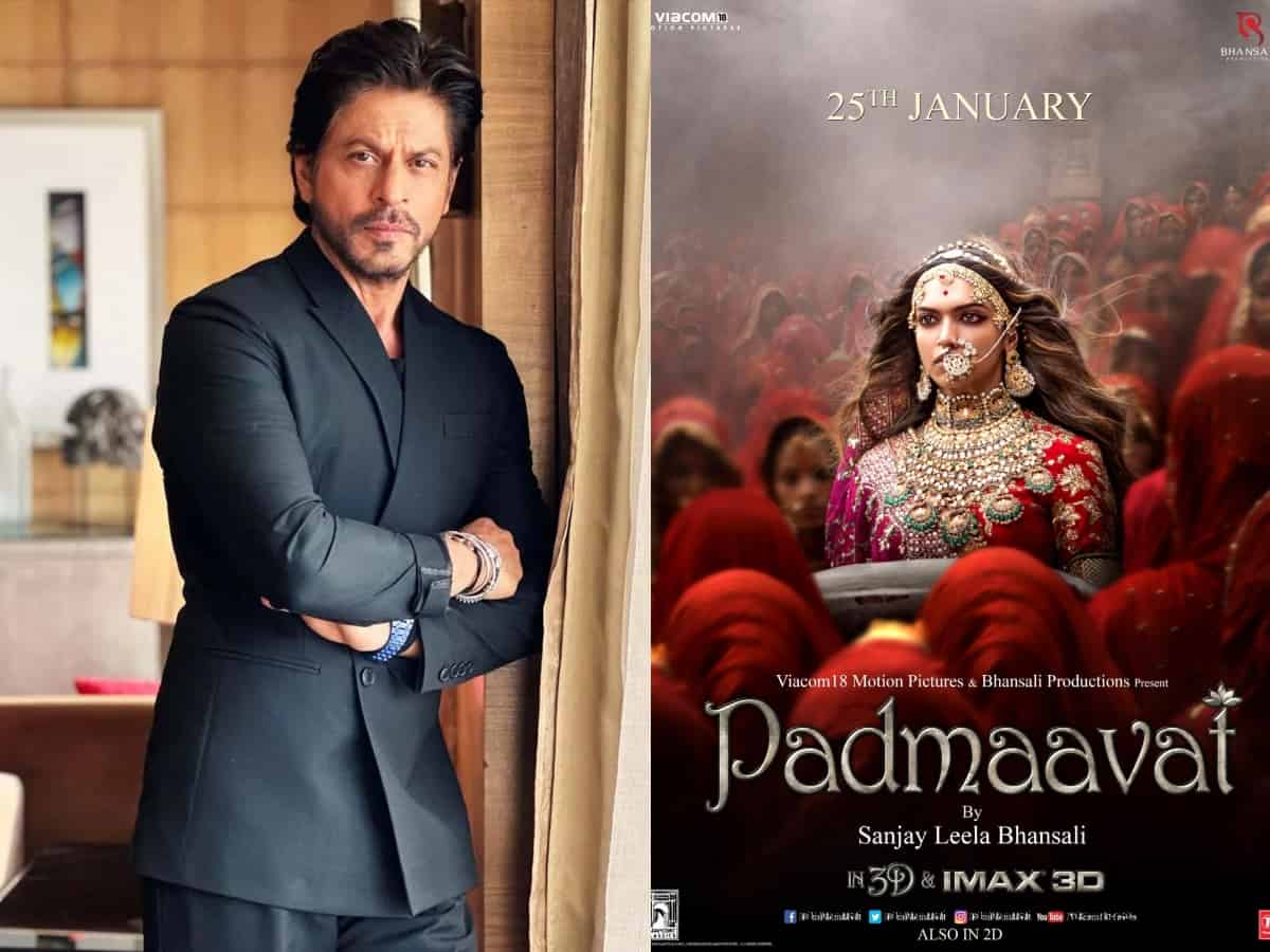 Know why SRK rejected Bhansali's hit movie Padmaavat