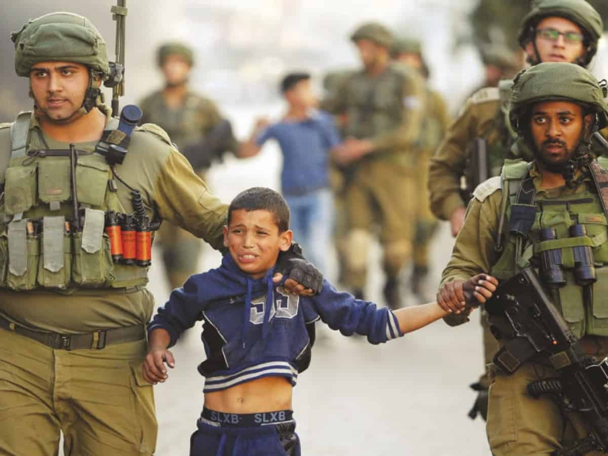 Israeli forces detained 570 Palestinian minors in H1 of 2023