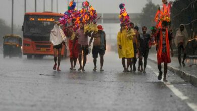 Heavy Rain in Delhi-PTI