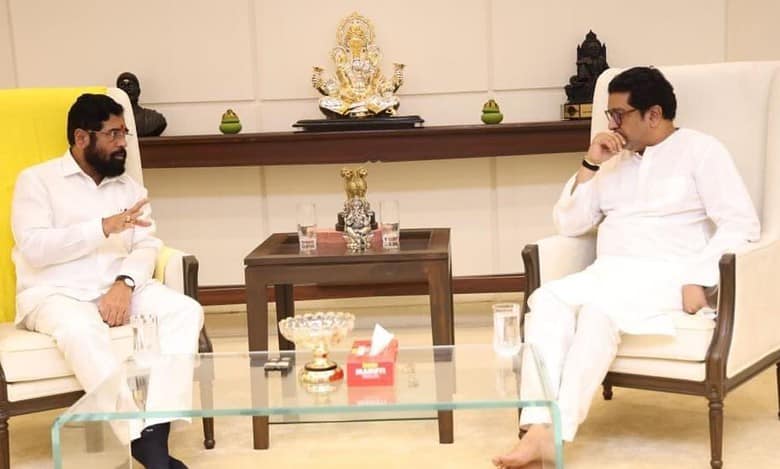 Raj Thackeray and Eknath Shinde (Photo Twitter)