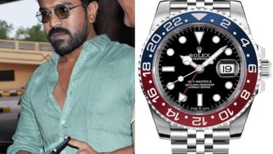Ram Charan's pricey Rolex watch grabs eyeballs at Hyd airport