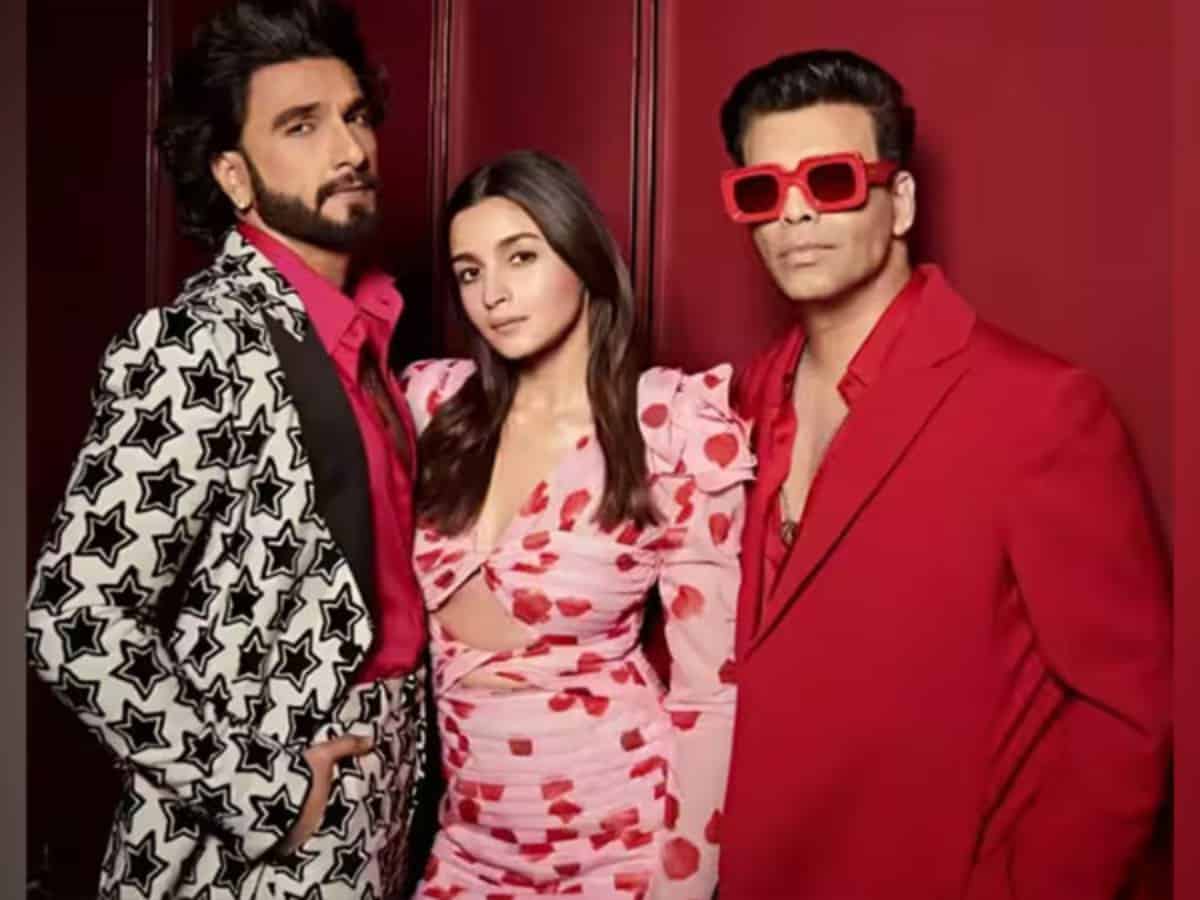 'Rocky Aur Rani Kii Prem Kahaani': Karan Johar gives a glimpse of Ranveer, Alia's first look test