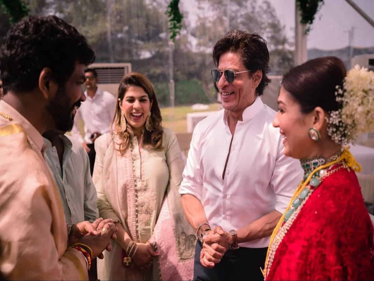 Vignesh, Shah Rukh Khan, Nayanthara