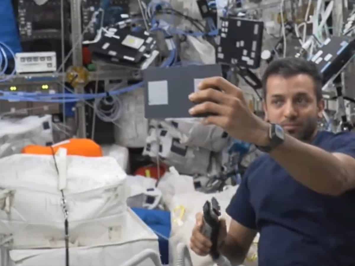 Watch: Here is how UAE astronaut Sultan Al Neyadi shave in space