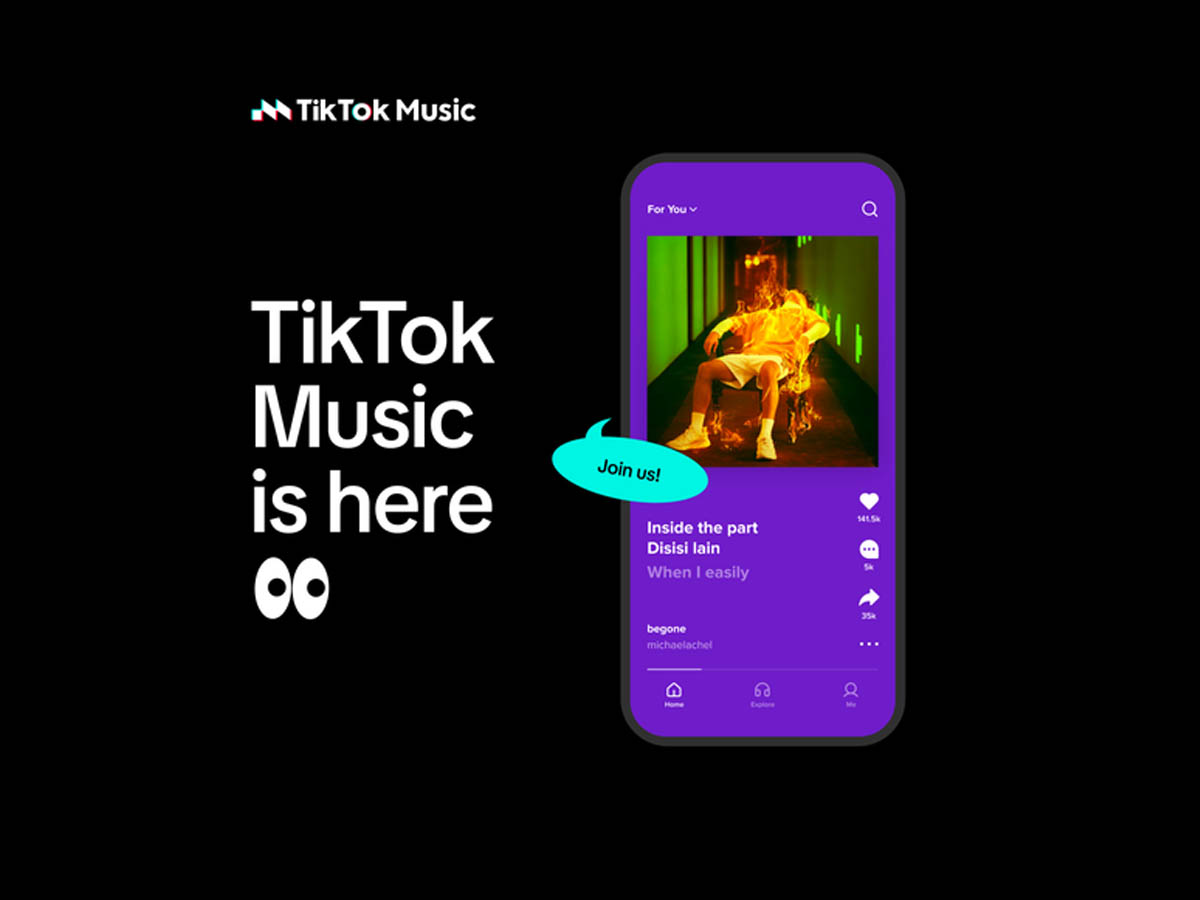 TikTok takes on Spotify and Apple, launches own music service