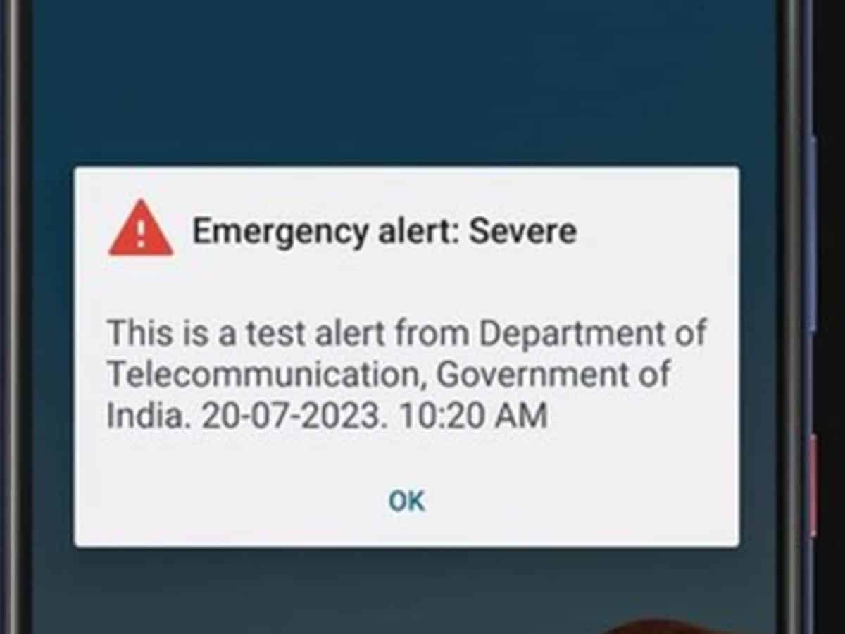 People get 'Emergency Alert' message from govt, raise issue on Twitter