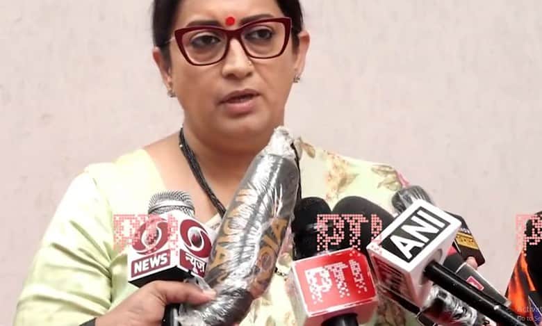 Smriti Irani attacks Sonia Gandhi on Women’s Reservation Bill