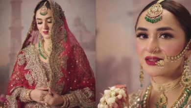 Tere Bin's Yumna Zaidi's photos as 'bride' go viral