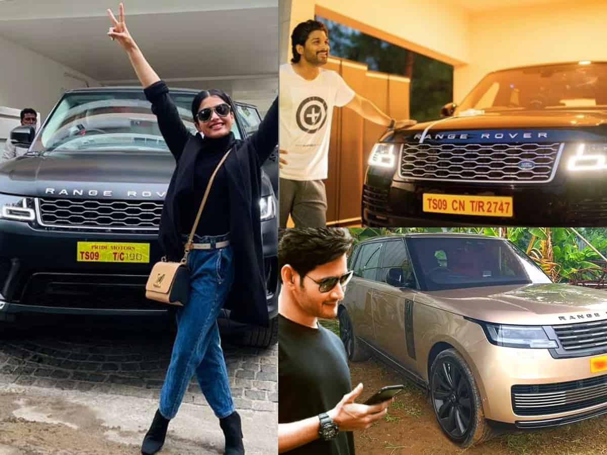 Telugu actors who own swanky Range Rovers in Hyderabad