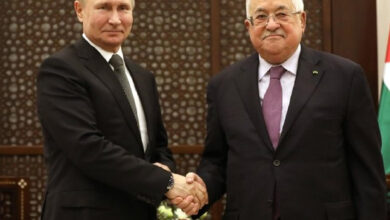 Palestinian, Russian presidents discuss mutual concerns