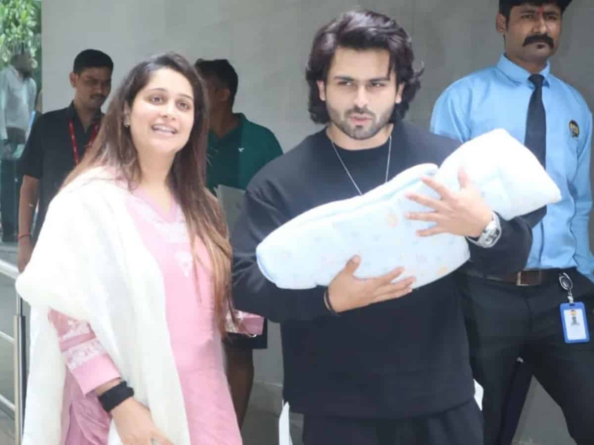 Dipika Kakar, Shoaib Ibrahim's 1st appearance with newborn