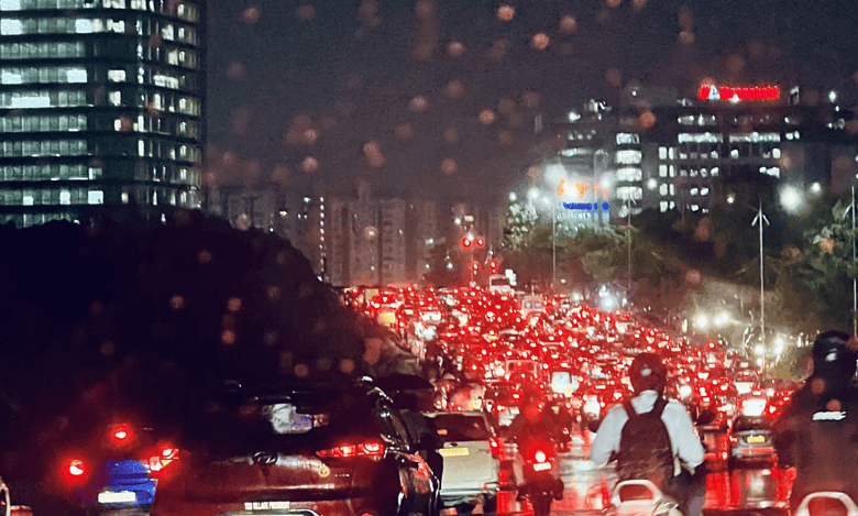 signal-free junctions to alleviate traffic in Hyderabad's IT Corridor