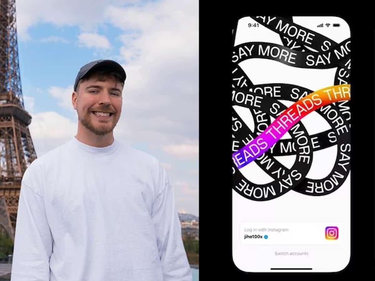 YouTuber MrBeast becomes first to get 1 mn followers on Threads