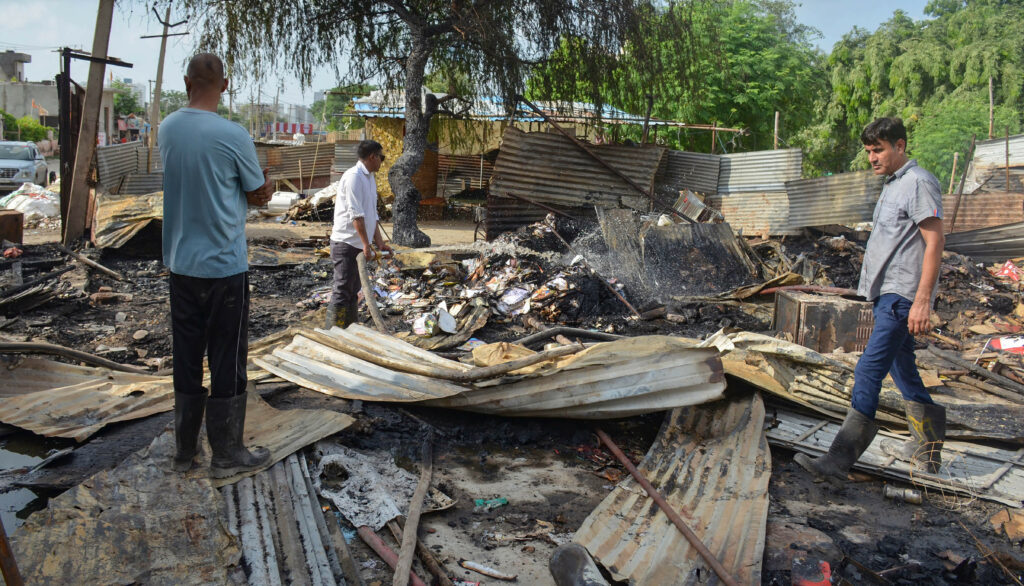 Violence in Gurugram