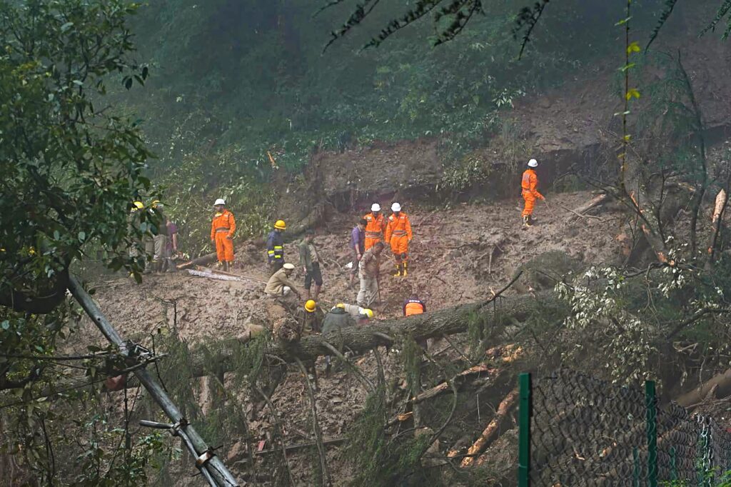 Landslide in Shimla