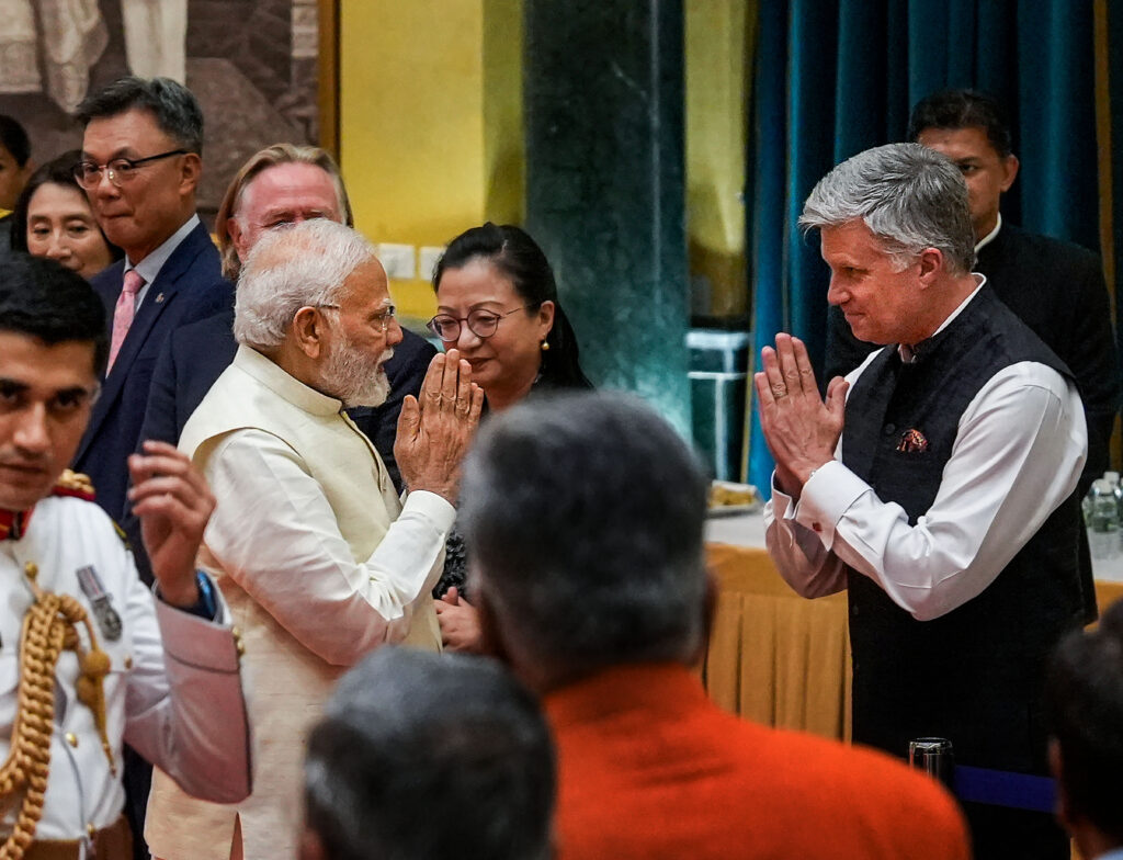 At Home reception at Rashtrapati Bhavan